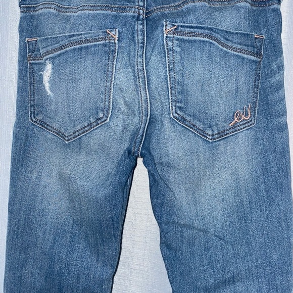 EXPRESS JEANS Distressed Cropped Legging - Sz. 0 - Picture 2 of 6